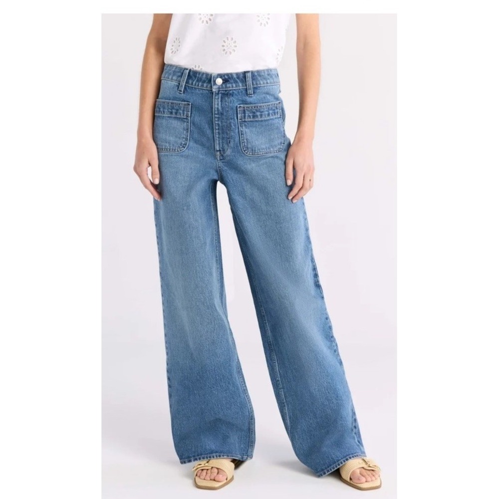 Free Assembly‎ High Rise Wide Legs Jean 4